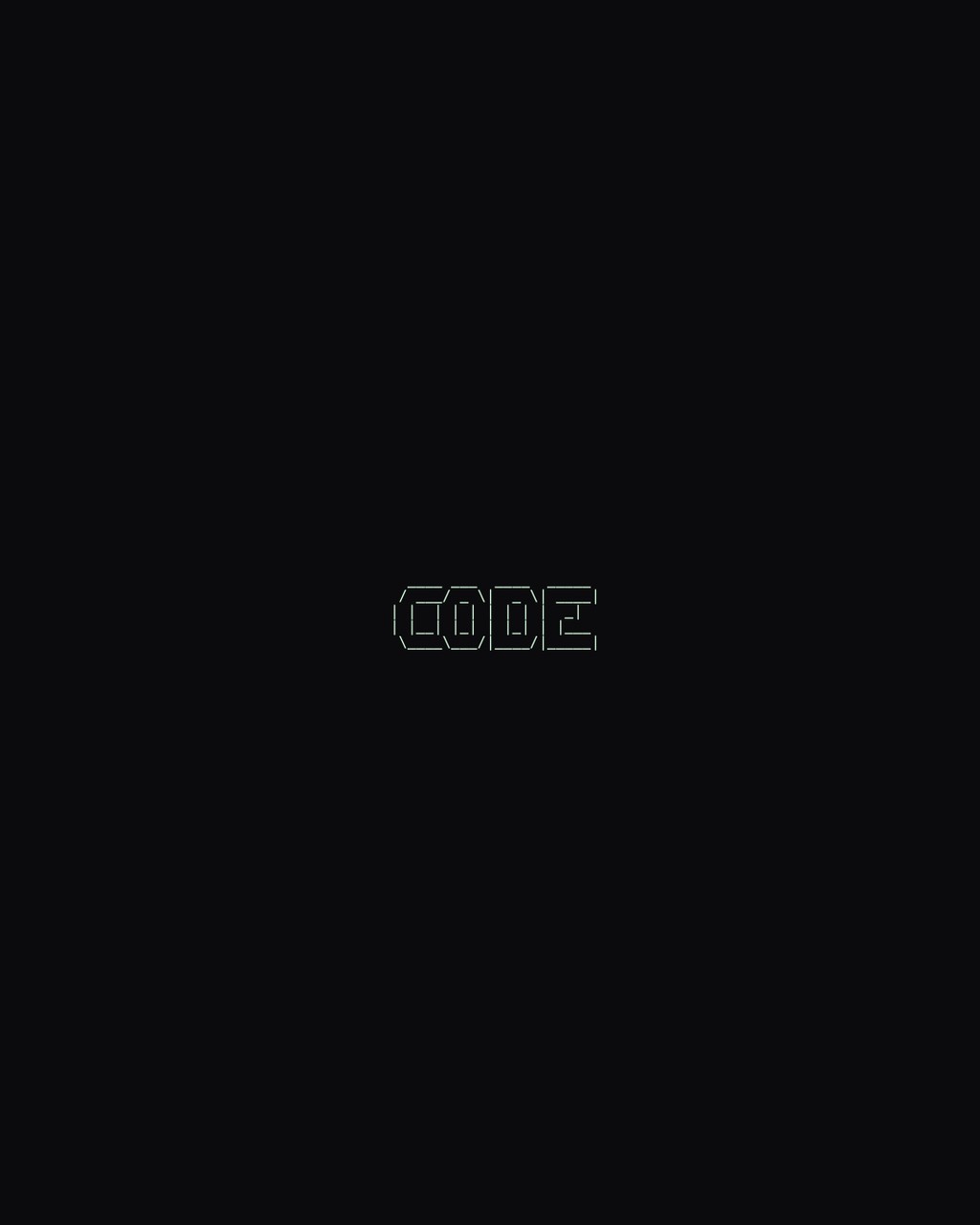 CODE as an actual competitor text example